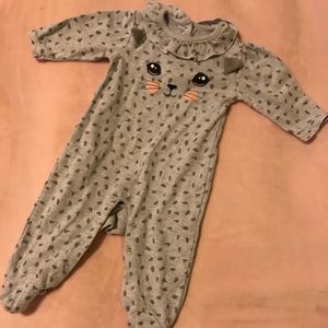 Cat footie